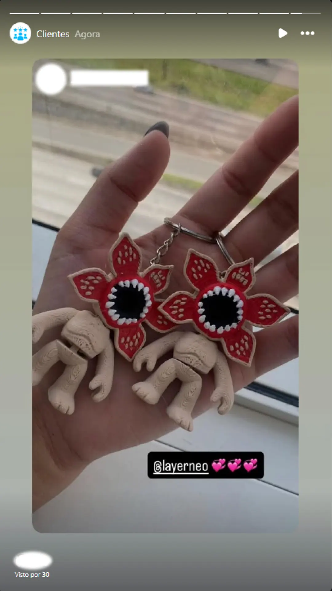 Chaveiros de personagens sob encomenda